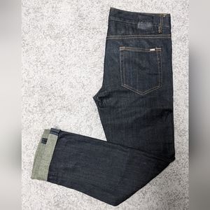 Obey Dark Wash Stretch Straight Leg Jeans W30